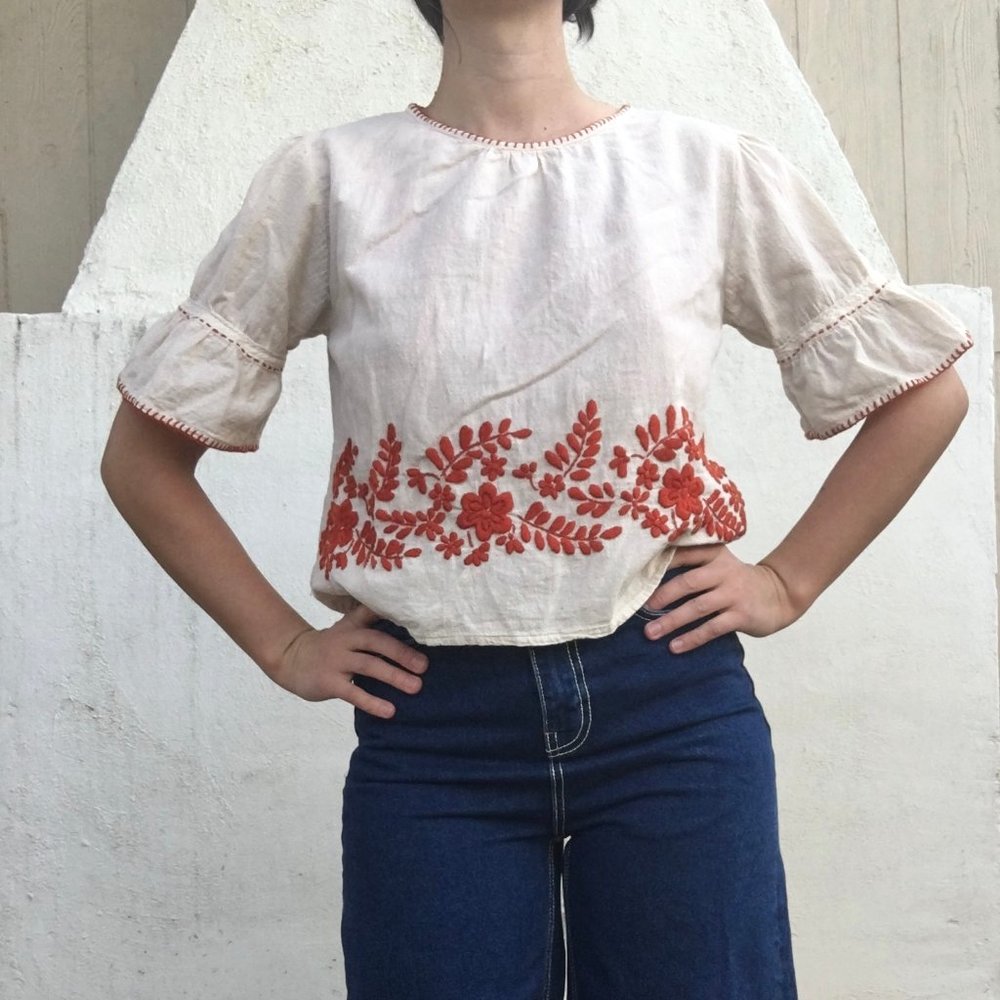 70's Style Summer Top